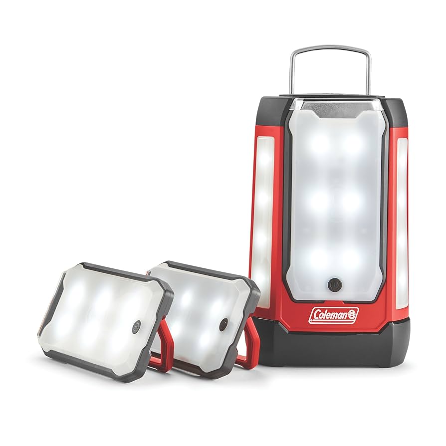 Coleman - Coleman クアッドマルチパネル ランタン ケース付き LED Amazon.co.jp: [ コールマン ] Coleman ランタン クアッド